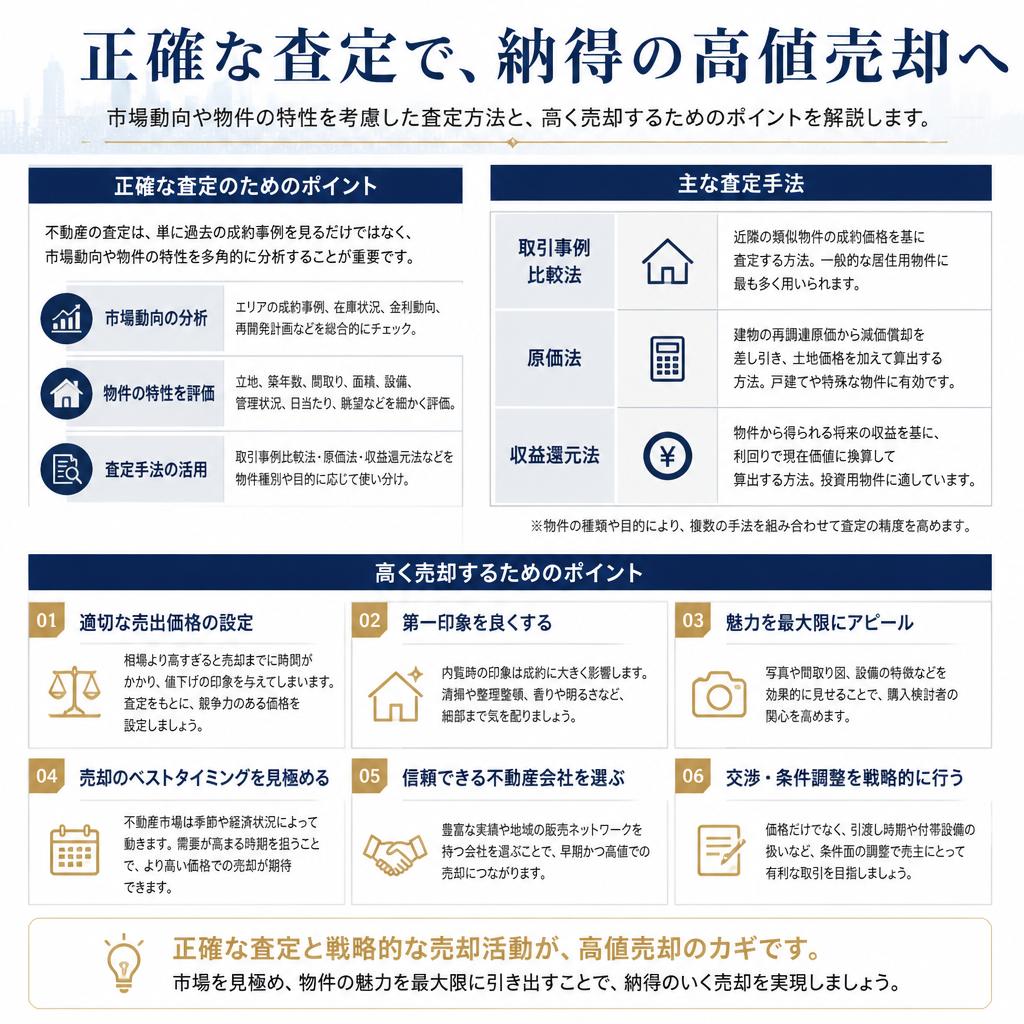2. 正確な売却価格の算出法