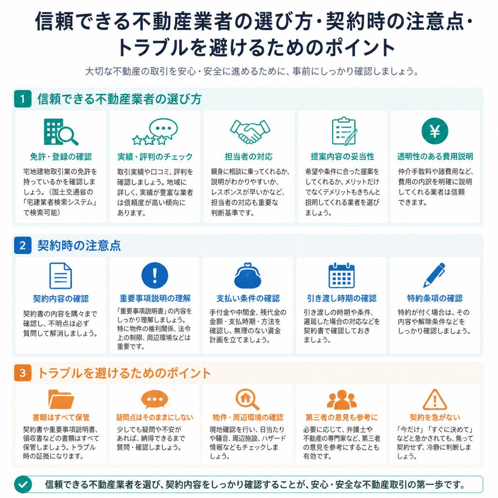 3. 安心して取引するためのステップ