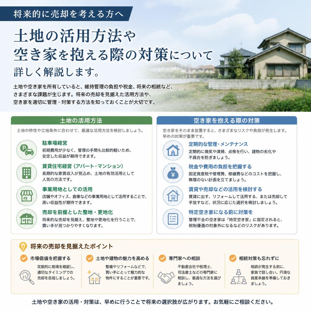 4. 土地活用と空き家対策の重要性