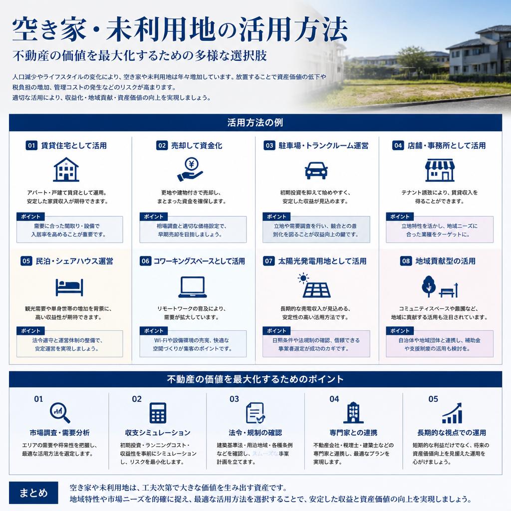 土地の有効活用法