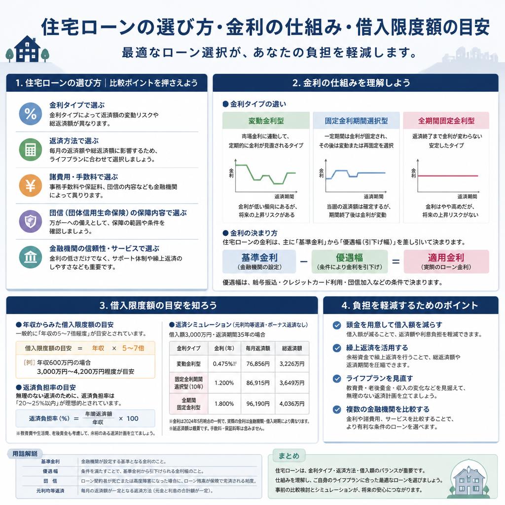 住宅ローンの基礎知識