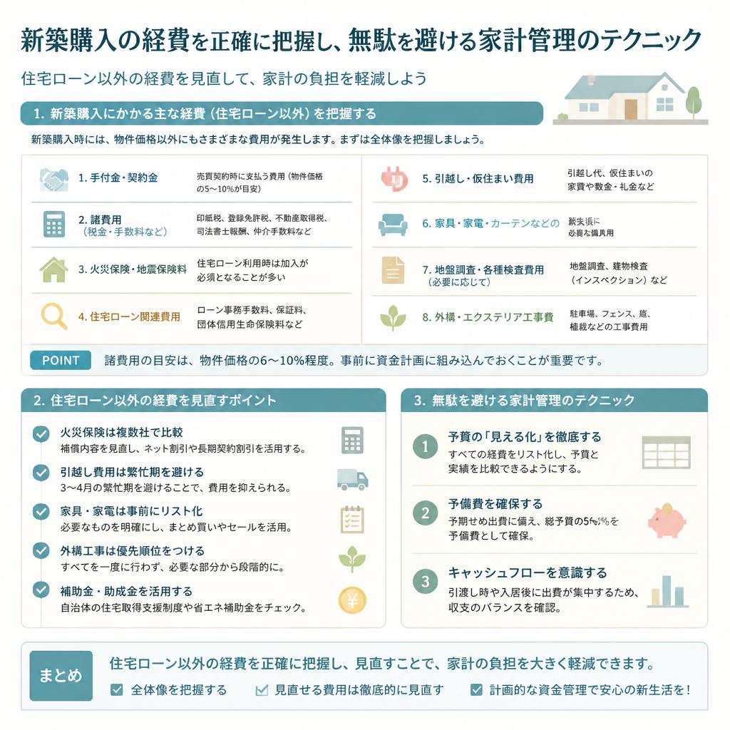 経費の見直しと賢い家計管理