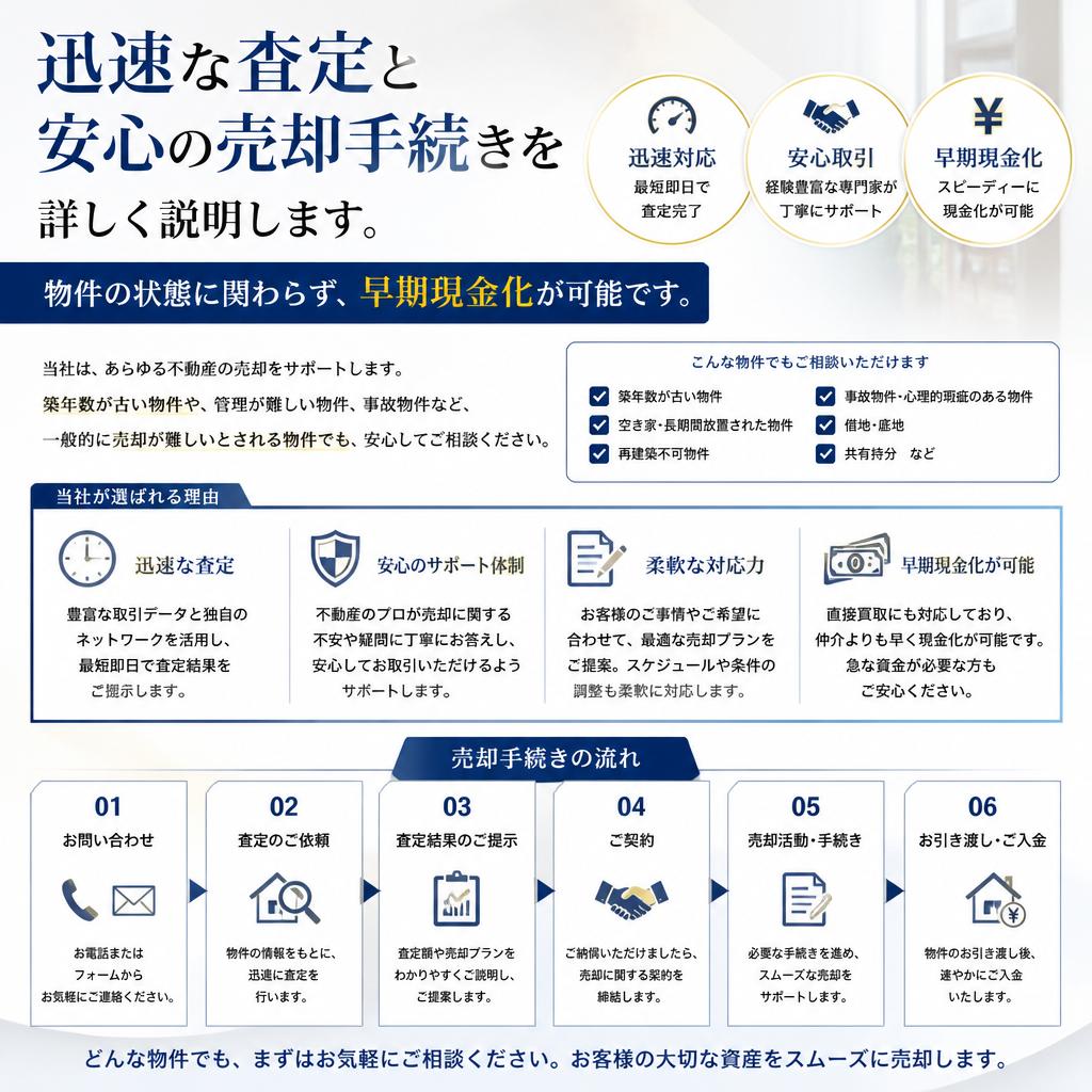 4. 即買取サービスの流れ
