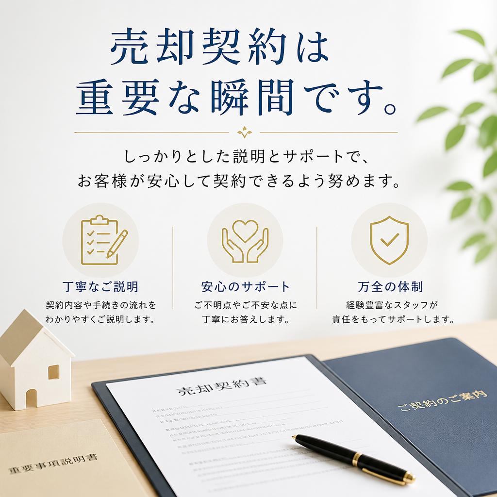 売却契約: 透明なプロセス