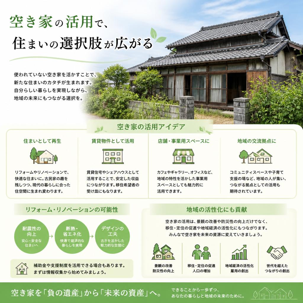 3. 空き家を活用した新しい暮らし