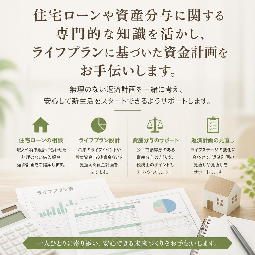 4. 住宅ローンと資産分与の専門アドバイス