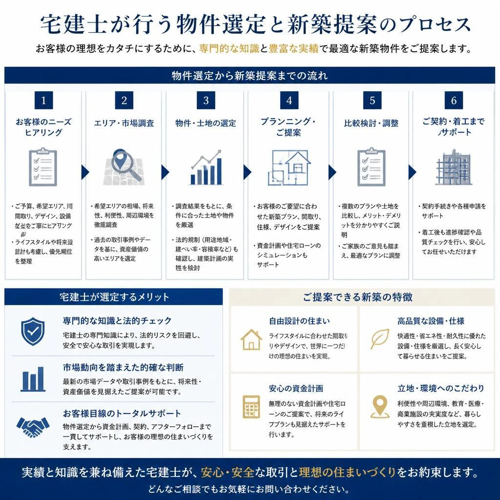 宅建士による物件選定の重要性