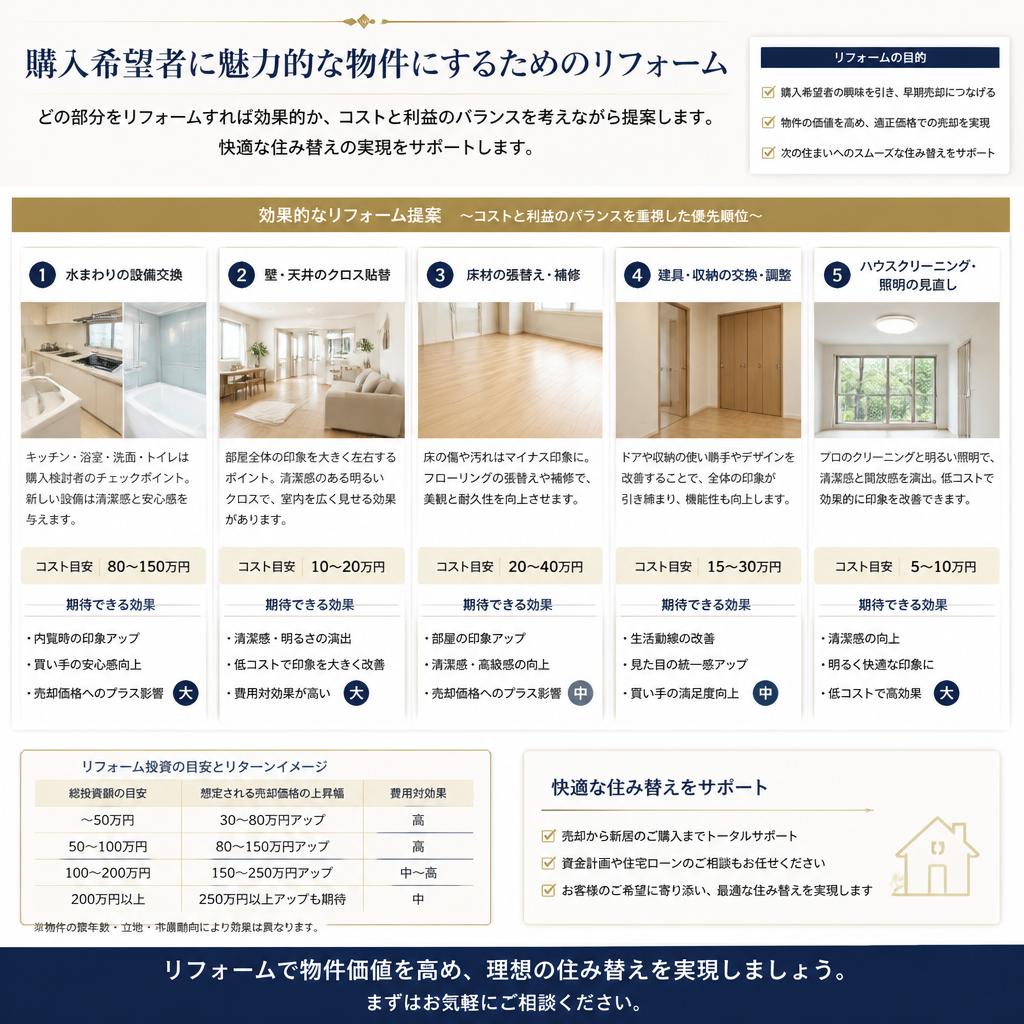 リフォームの必要性とメリット