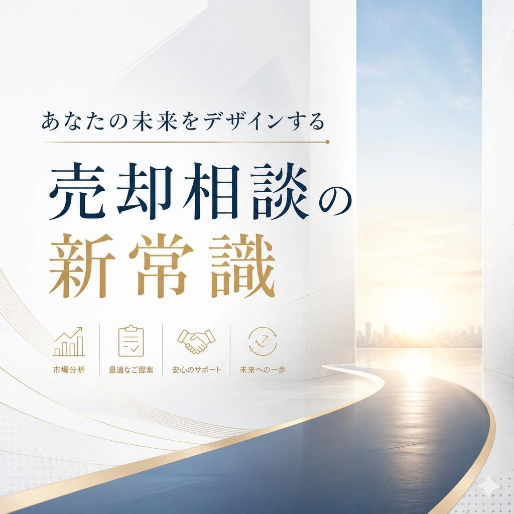 あなたの未来をデザインする売却相談の新常識