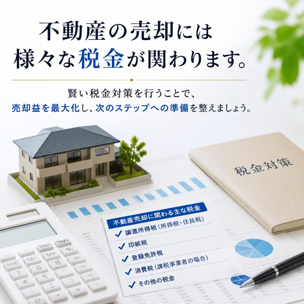 税金対策で損をしない売却術