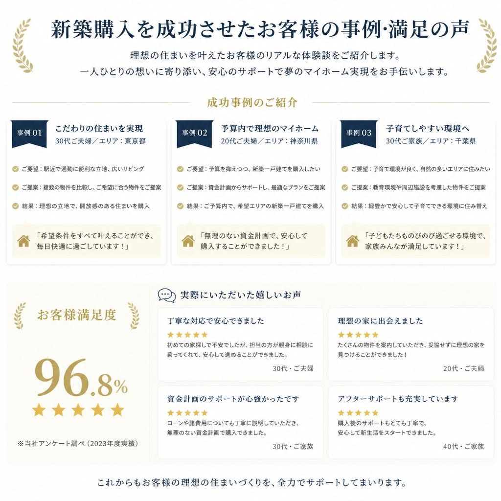 成功事例とお客様の声