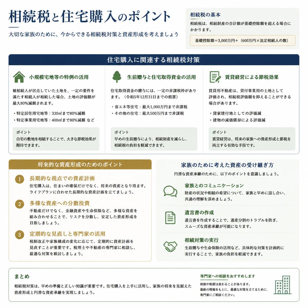 4. 相続税対策と住宅購入の関係