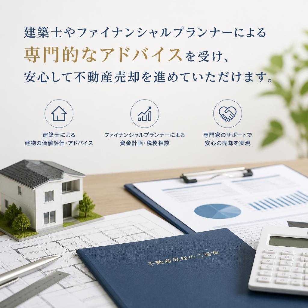 4. プロのアドバイスで安心の売却