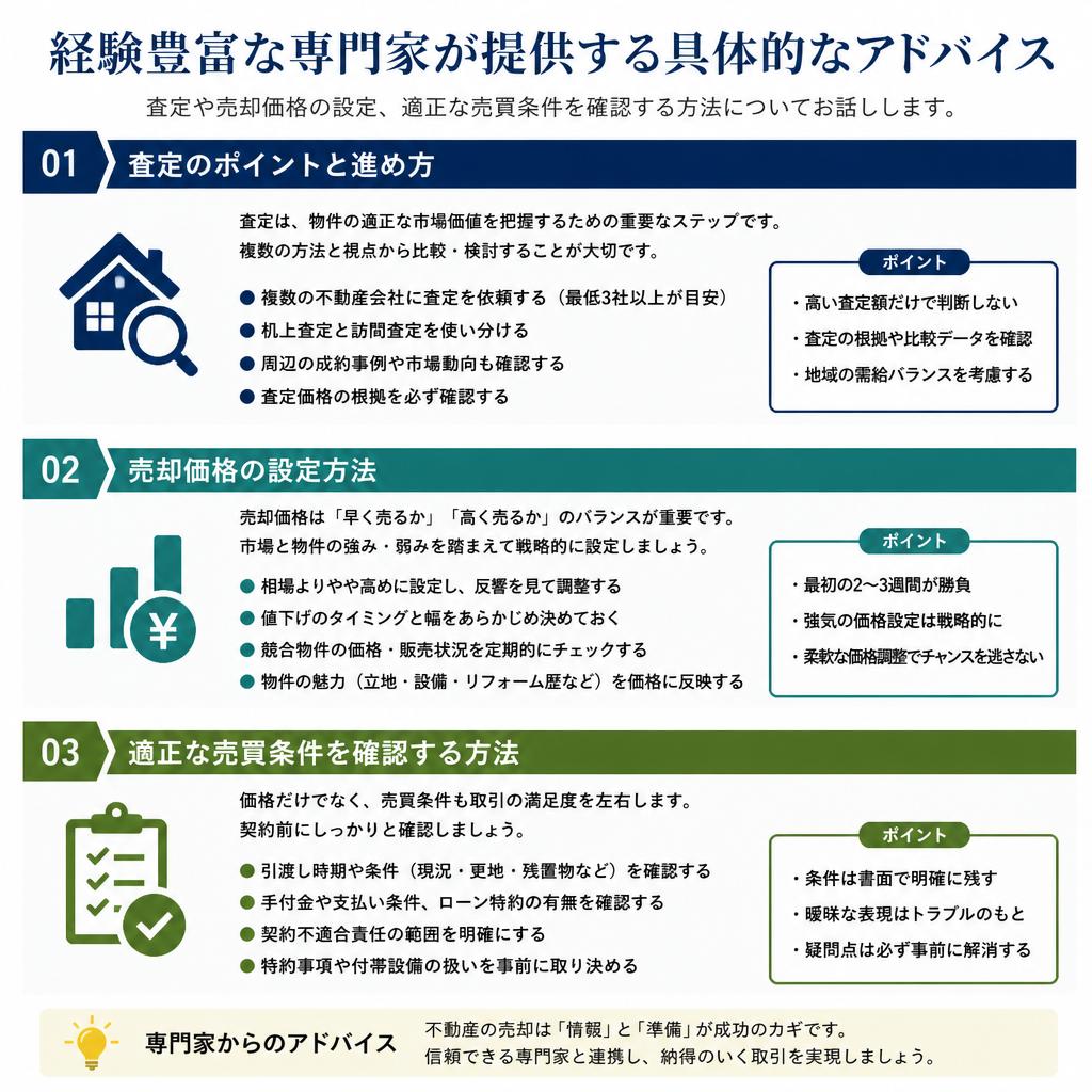 3. 不動産売却におけるプロのアドバイス