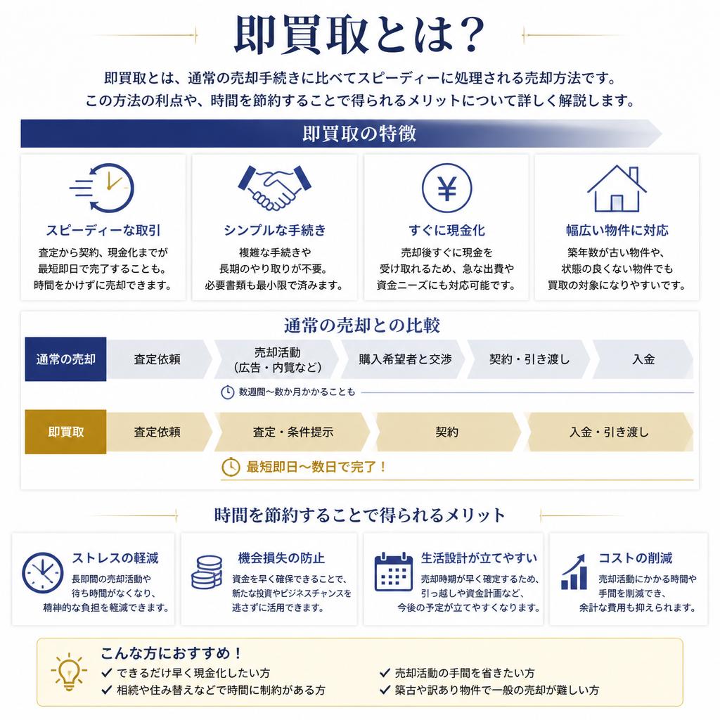 即買取の仕組みとメリット