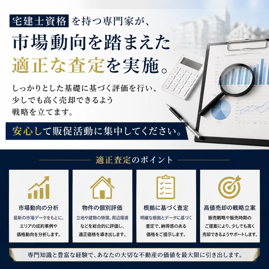 宅建士による適正査定