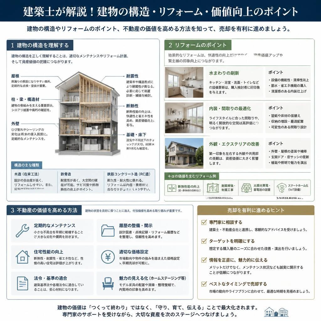 建築士の視点からの価値向上アドバイス
