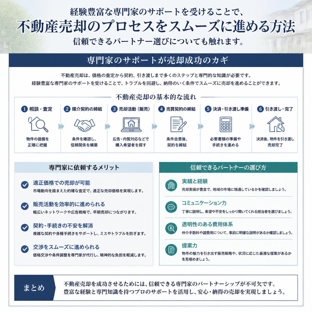 専門家のサポートを活用しよう