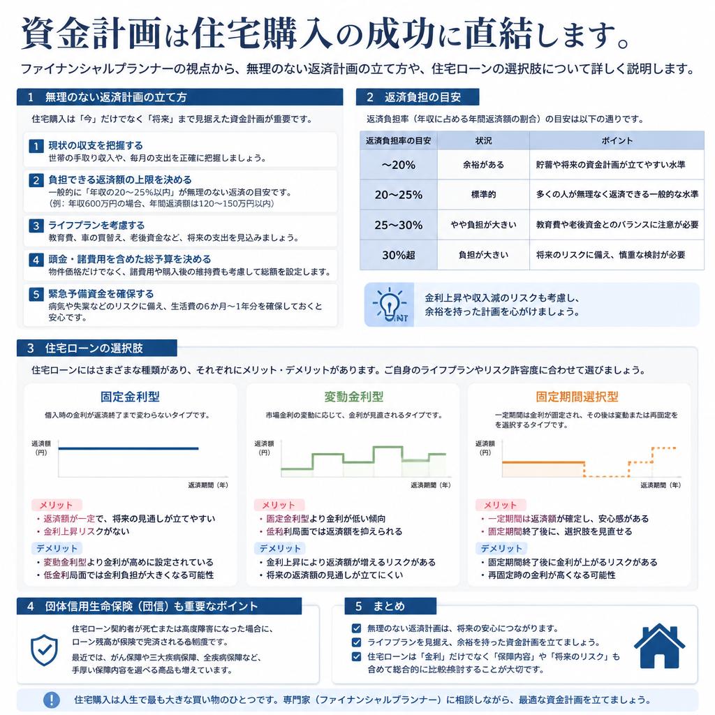 ファイナンシャルプランナーが語る、資金計画の重要性