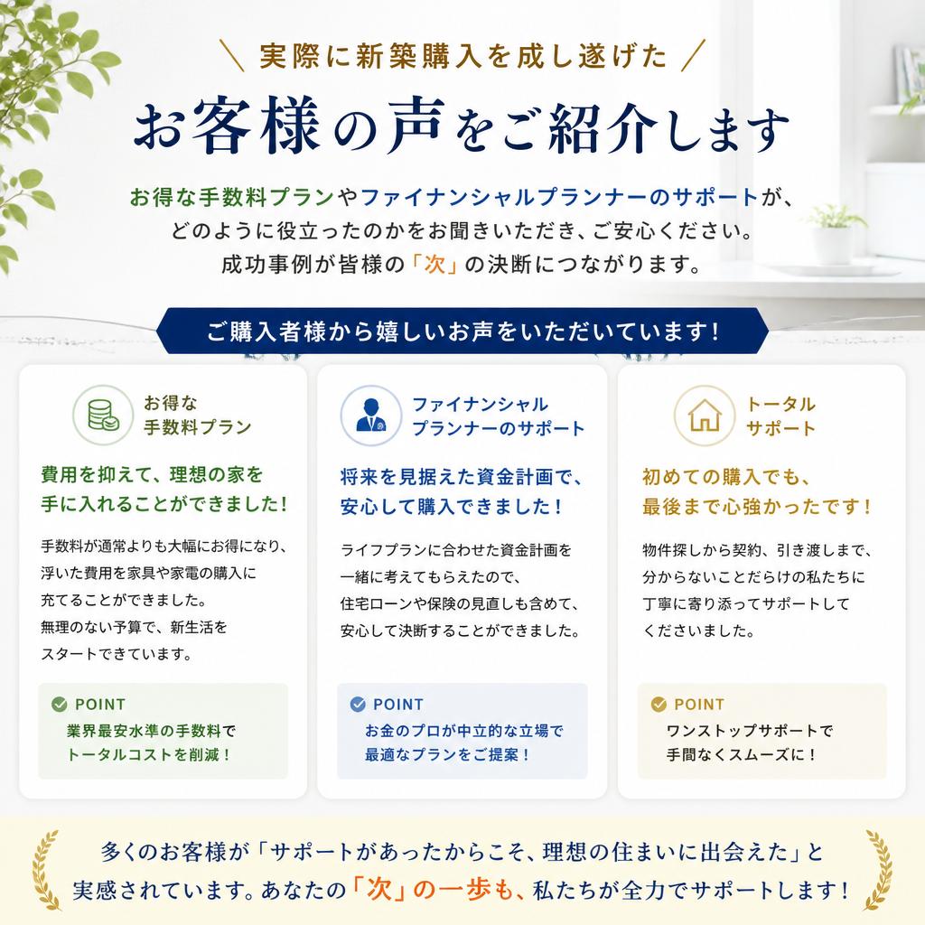 お客様の声：成功事例