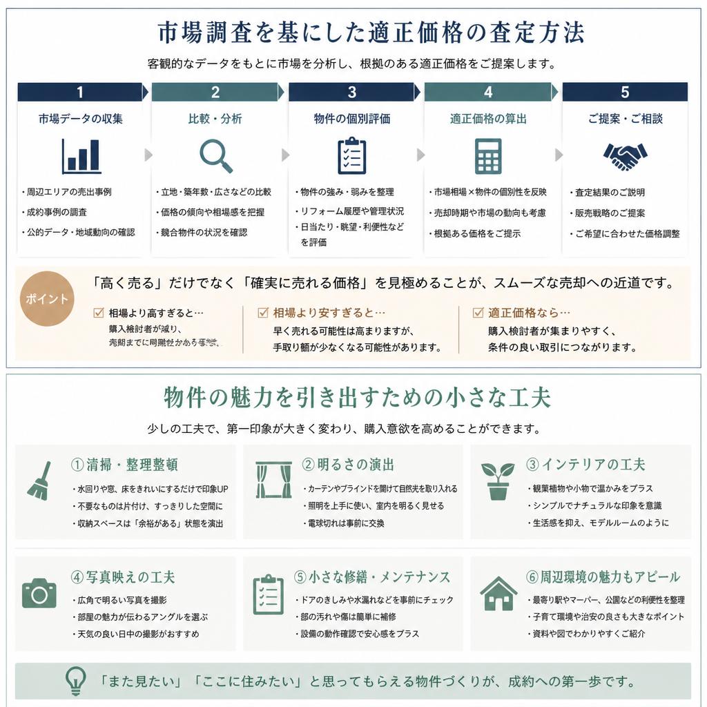 高値で売却するためのポイント