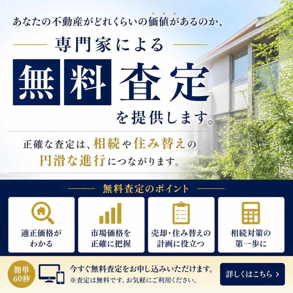 無料査定で自宅の価値を把握！
