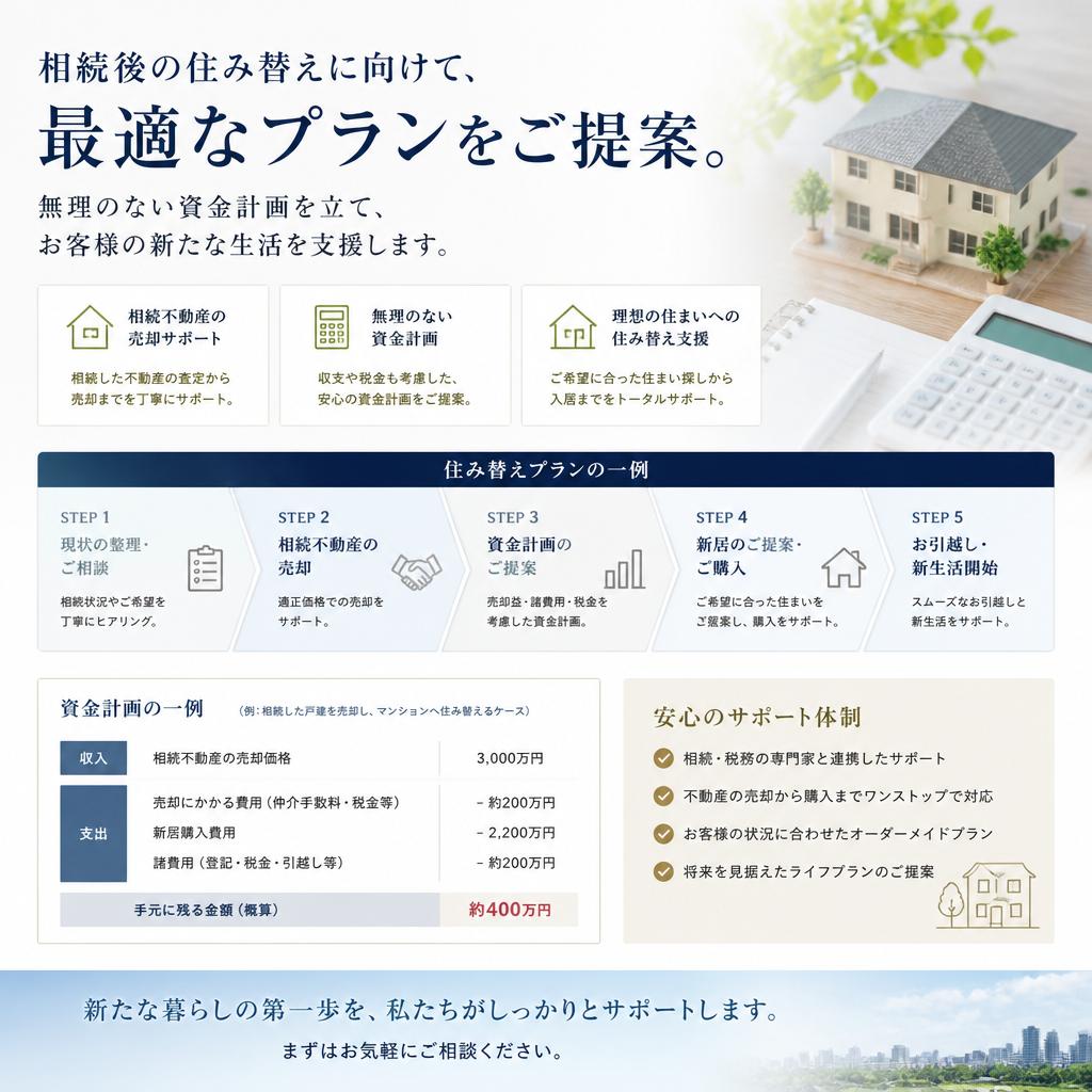 スムーズな住み替えプラン