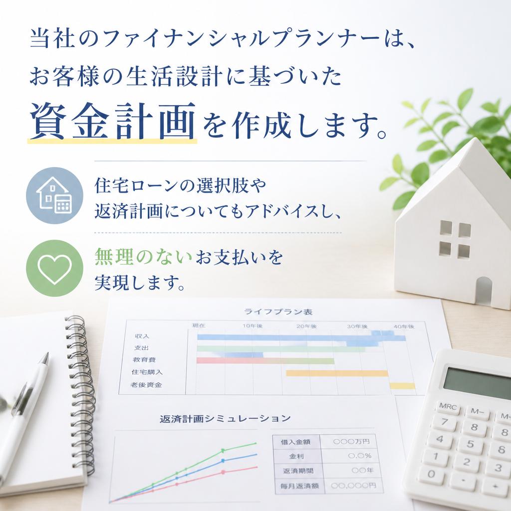 専門ファイナンシャルプランナーがサポート