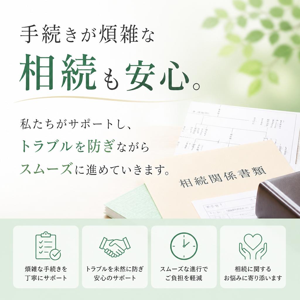 スムーズな手続きで安心を提供