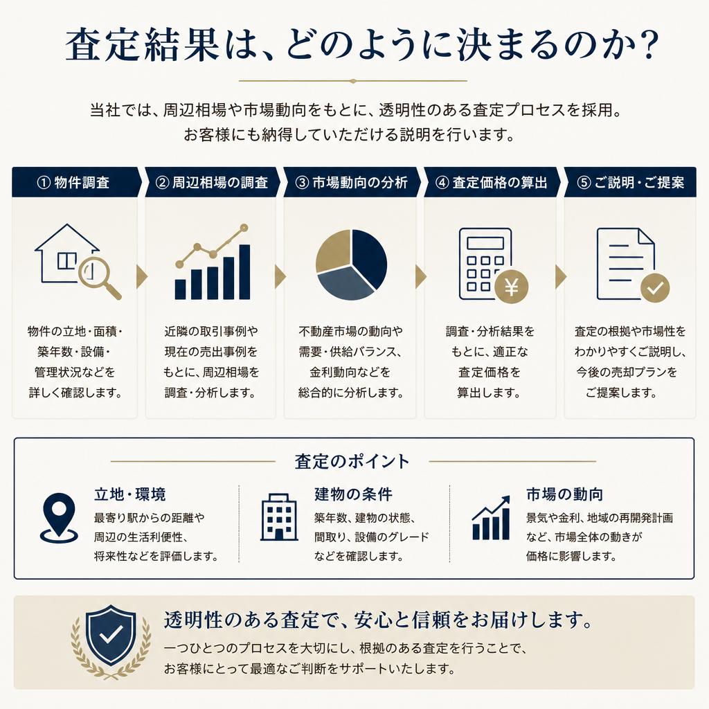 透明性のある査定プロセス