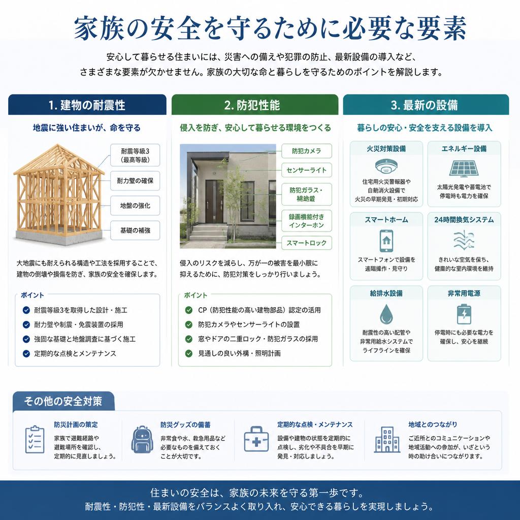 安全な住まいとは？