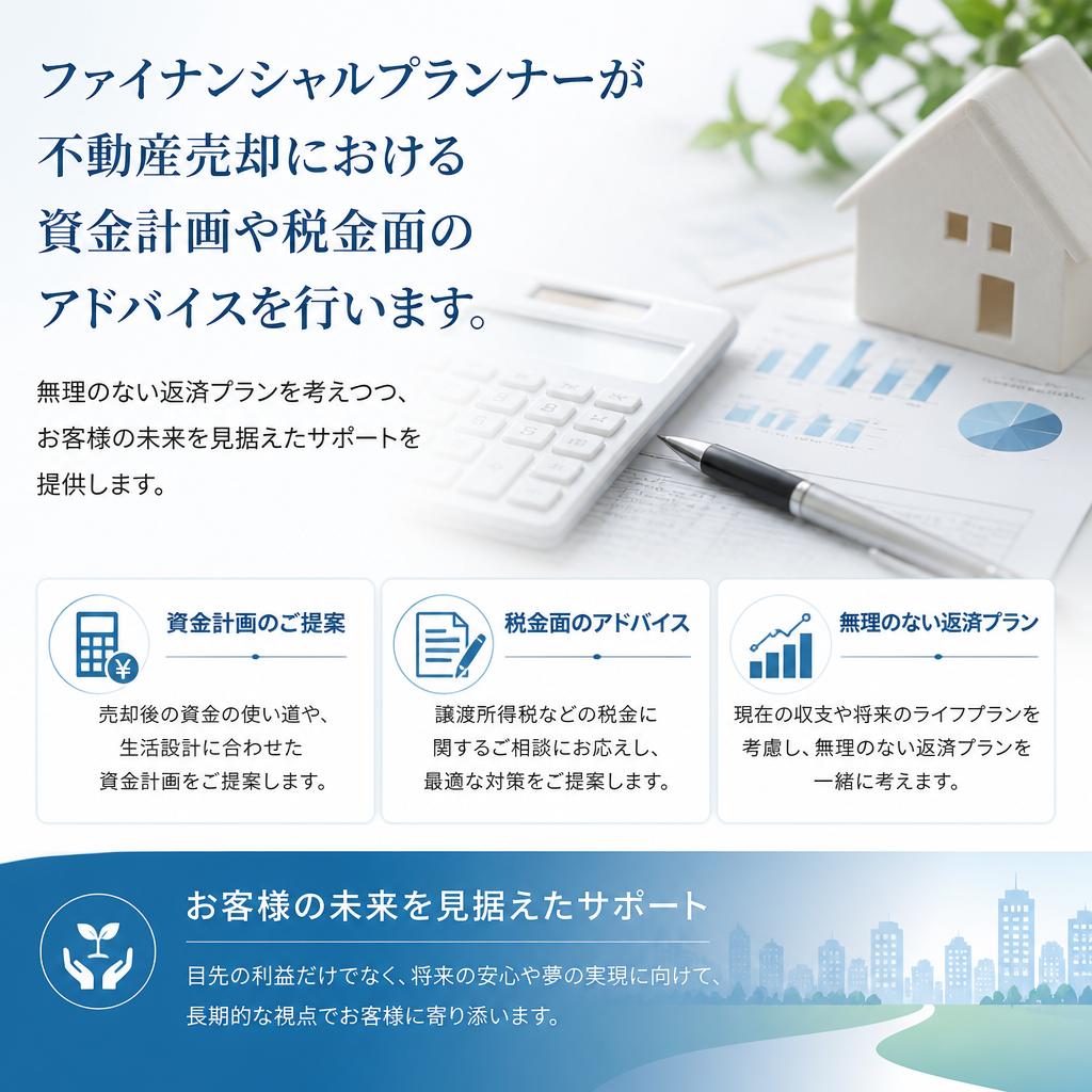 ファイナンシャルプランナーの視点で安心サポート