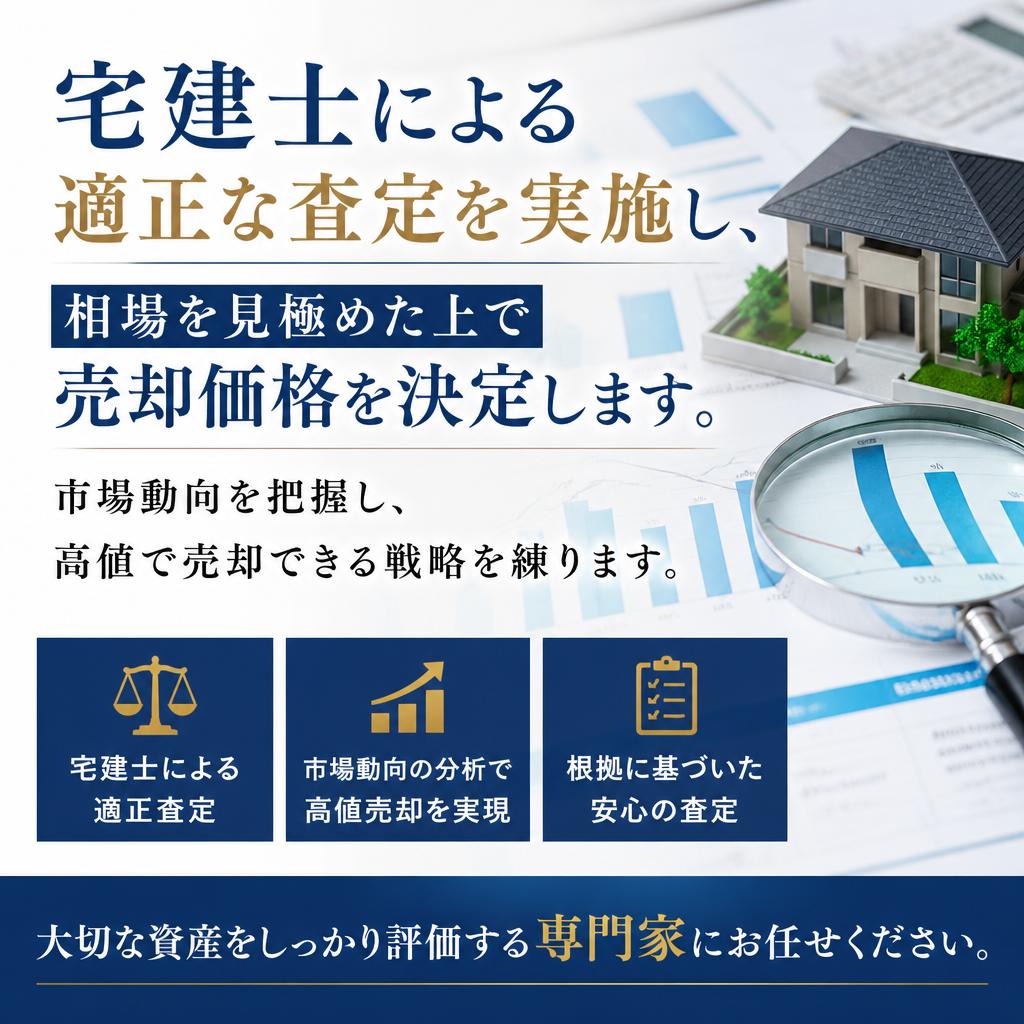 宅建士が導く適正査定