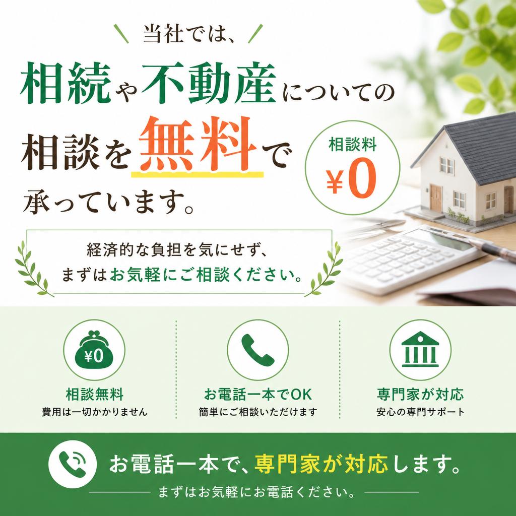 無料相談で気軽にスタート