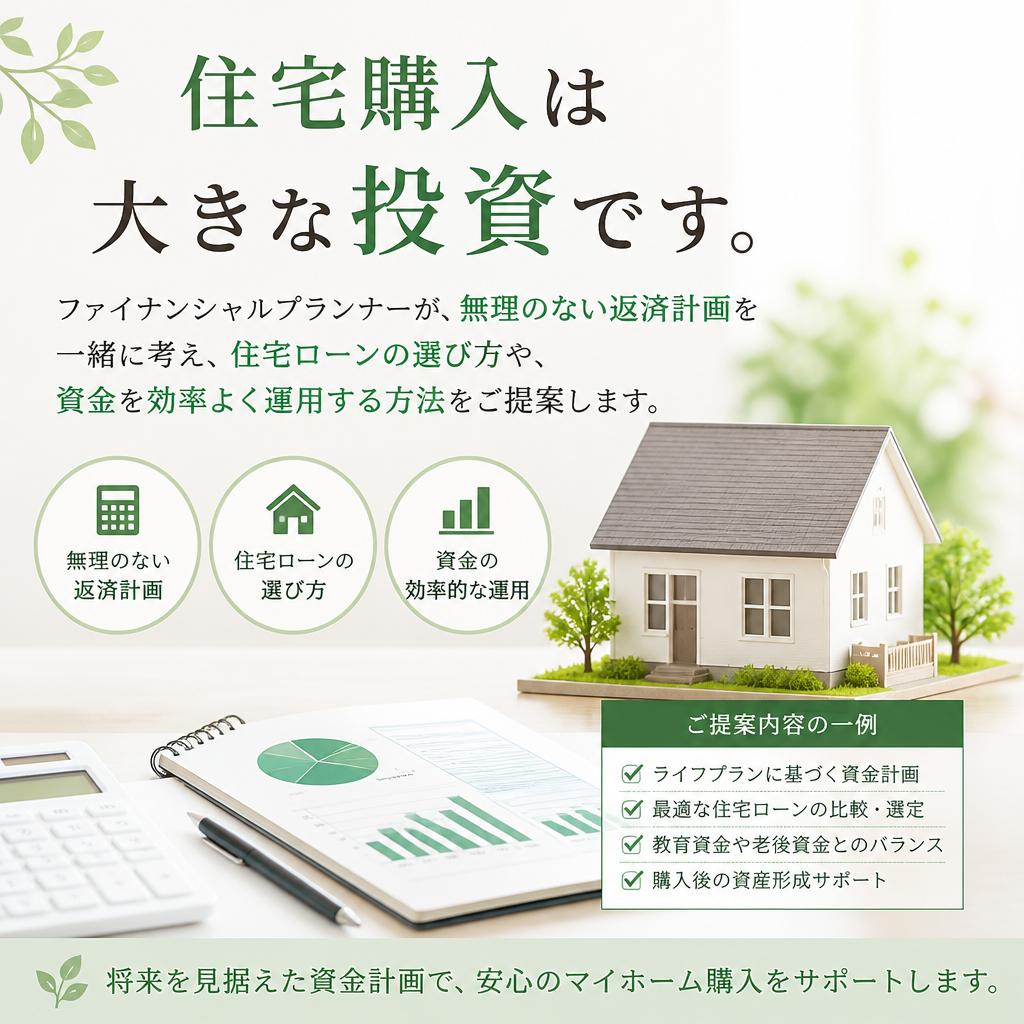ファイナンシャルプランナーによる資金計画