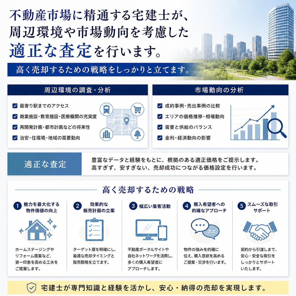宅建士が行う適正査定