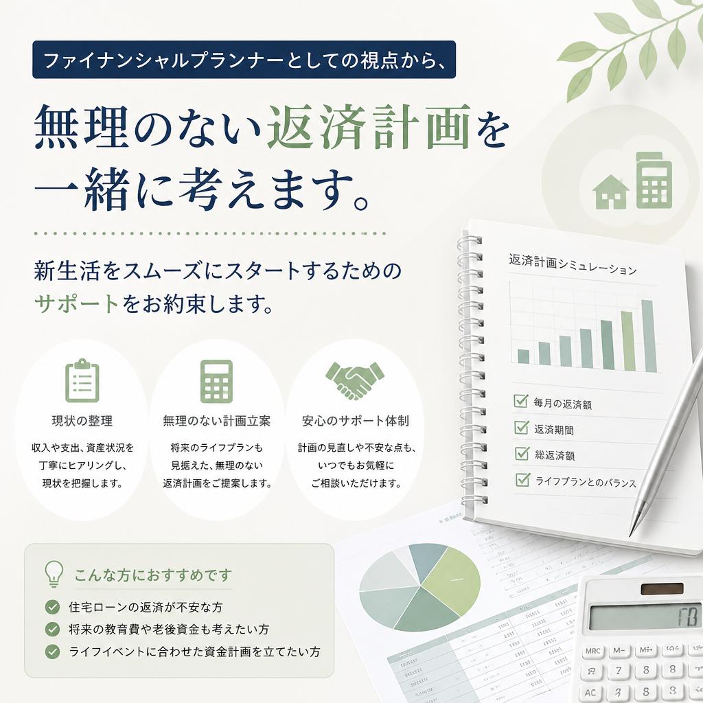 住宅ローンの見直しと資金計画のアドバイス