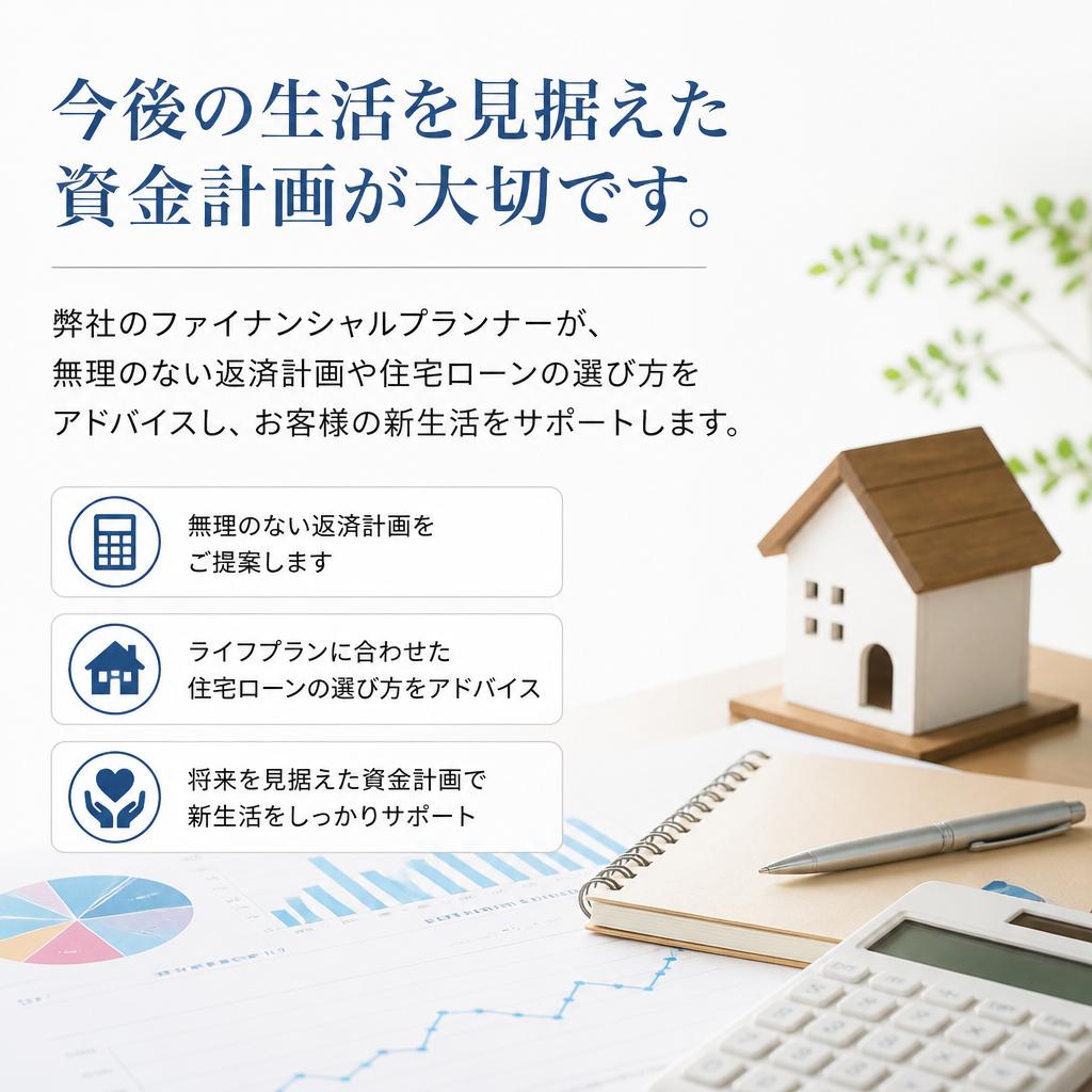 ファイナンシャルプランナーによる安心の資金計画