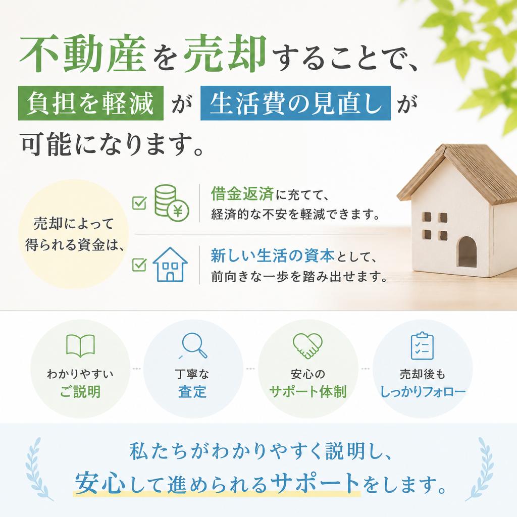 不動産売却のメリット