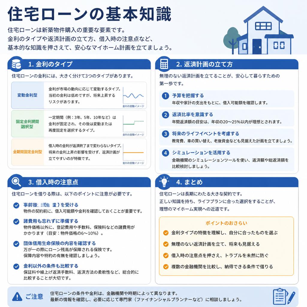 住宅ローンの基礎知識