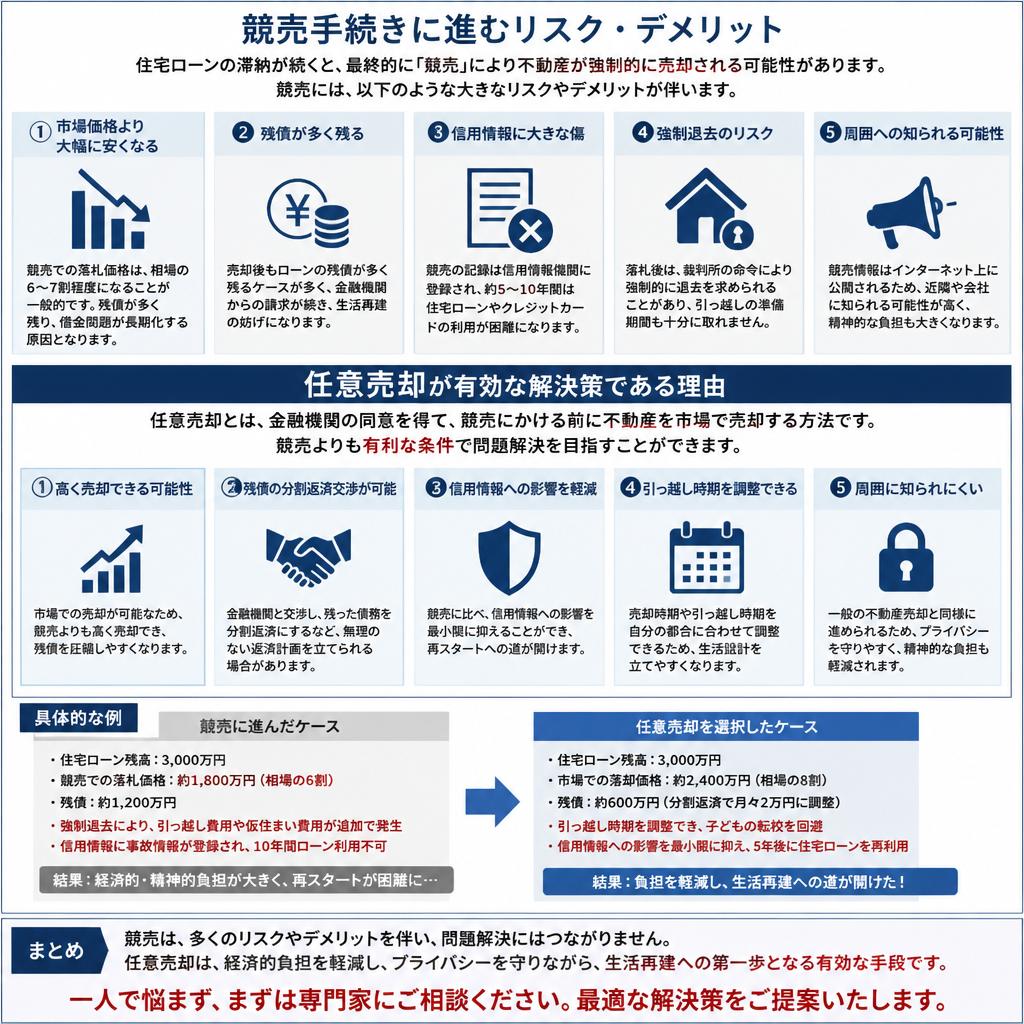 競売手続きとそのリスク