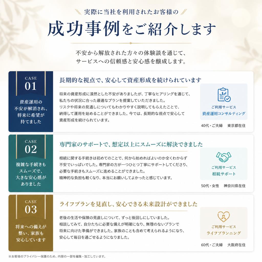 成功事例の紹介