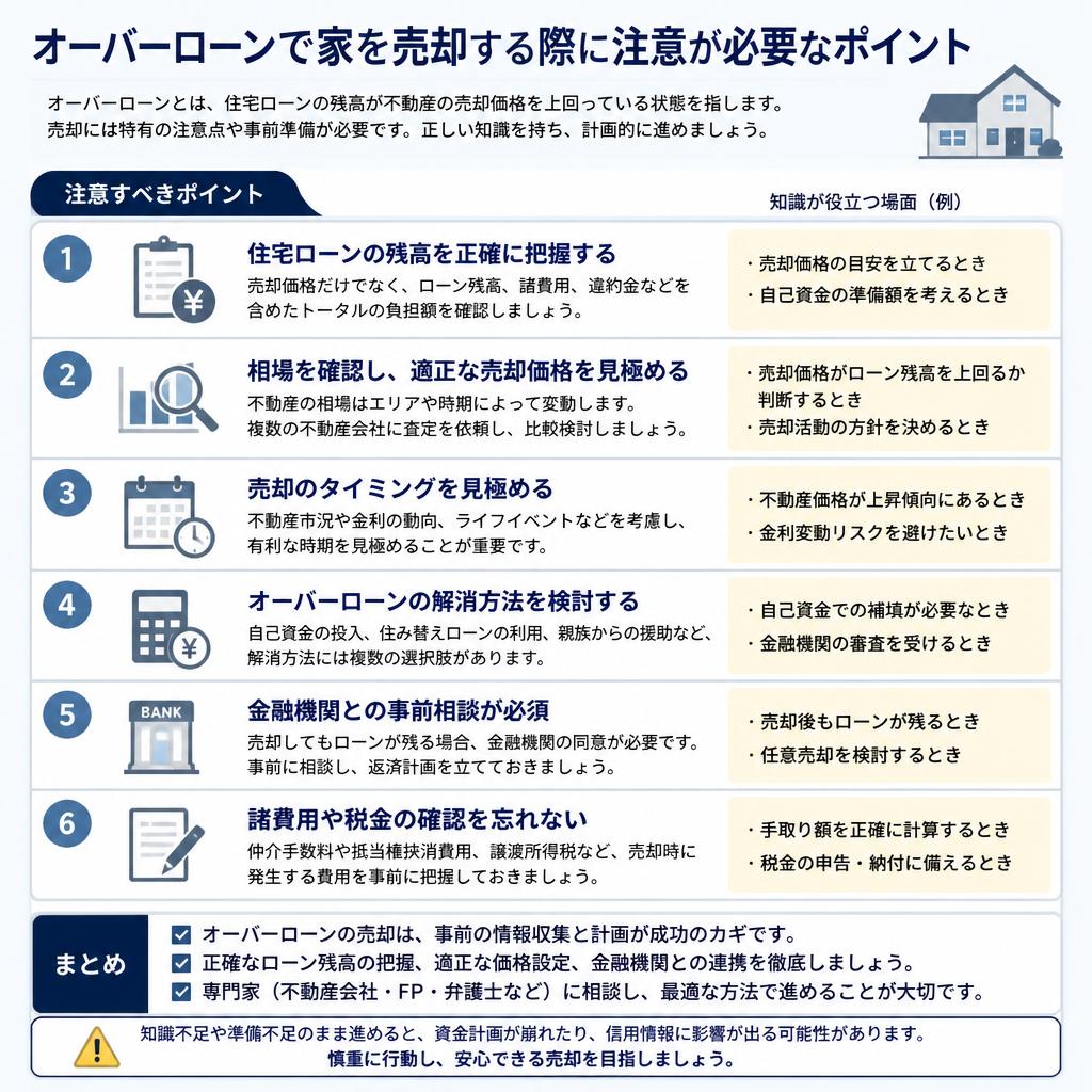 事前に知っておくべき注意点